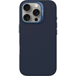 Cover Iphone 16 Pro Antimicrobial Silicone Case Decoded - Navy